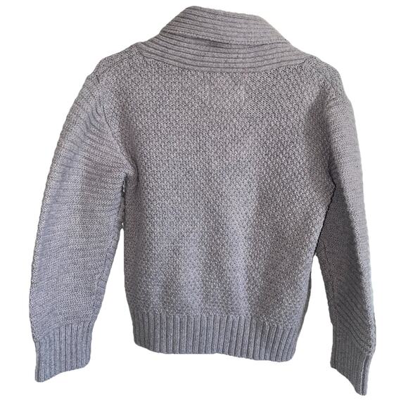 Vtg Boys Grey Cardigan Size 4 Sovereign Code long sleeve button down - Picture 5 of 7